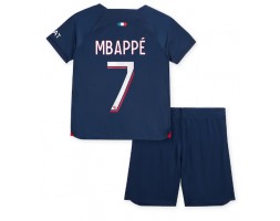 Paris Saint-Germain Kylian Mbappe #7 Domaci Dres za Dječji 2023-24 Kratak Rukavima (+ kratke hlače)